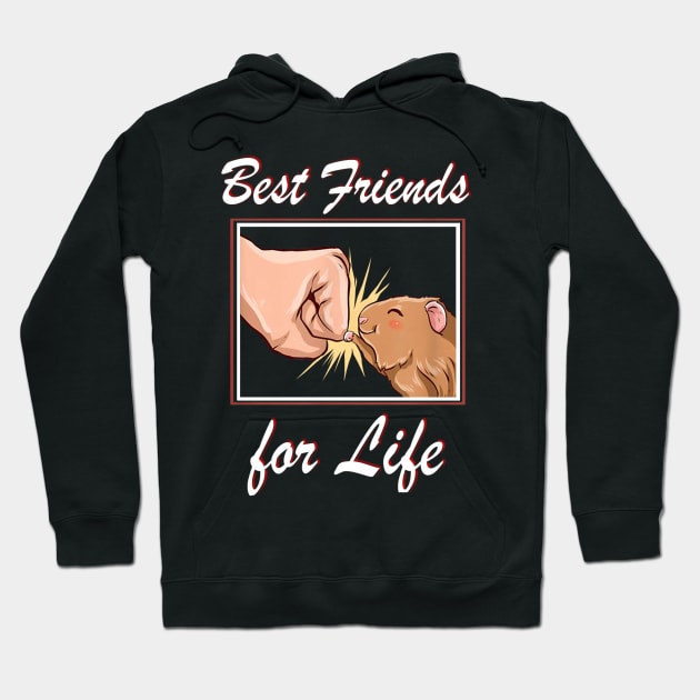 Guinea Pig Lover | Best friend for life Hoodie by CathyStore